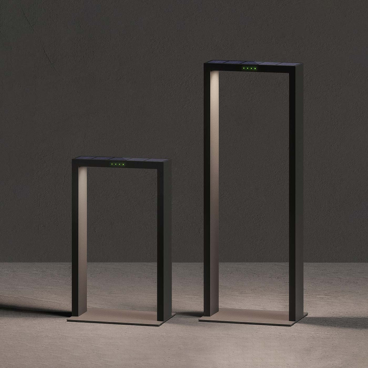 Klewe Axis Akku-Solarleuchte mini und maxi für den Garten oder Terrasse