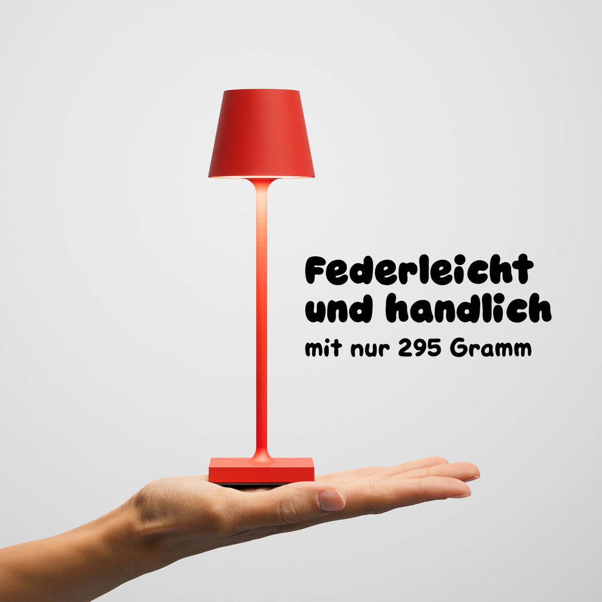 Federleicht: Sigor Nuindie pocket Akku-Leuchte in #Farbe_Feuerrot
