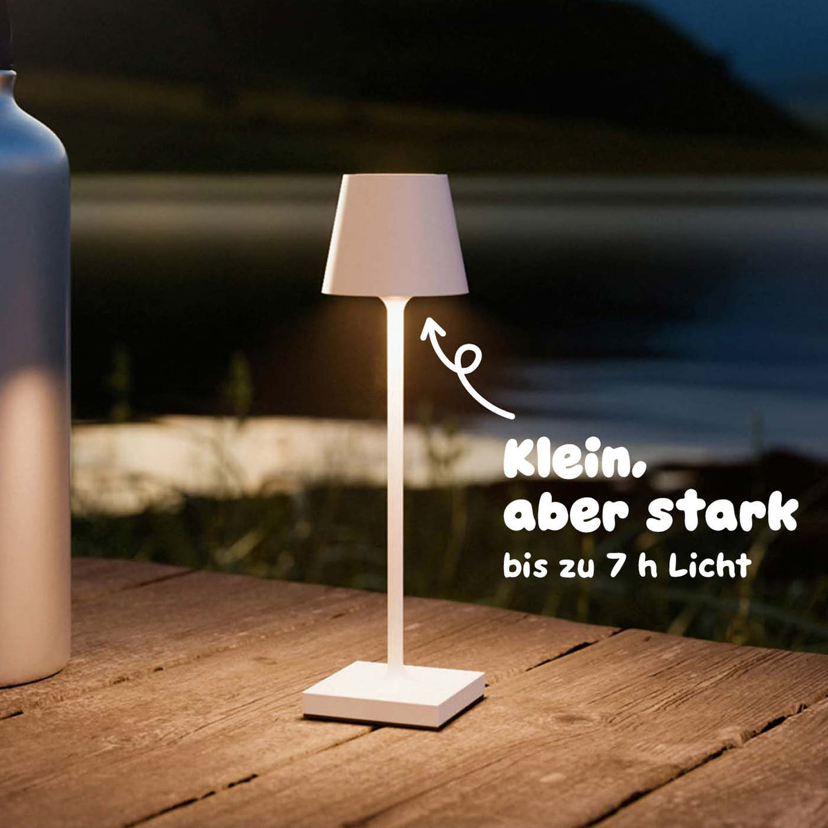 Starker Akku: Sigor Nuindie pocket Akku-Leuchte in #Farbe_Schneeweiss