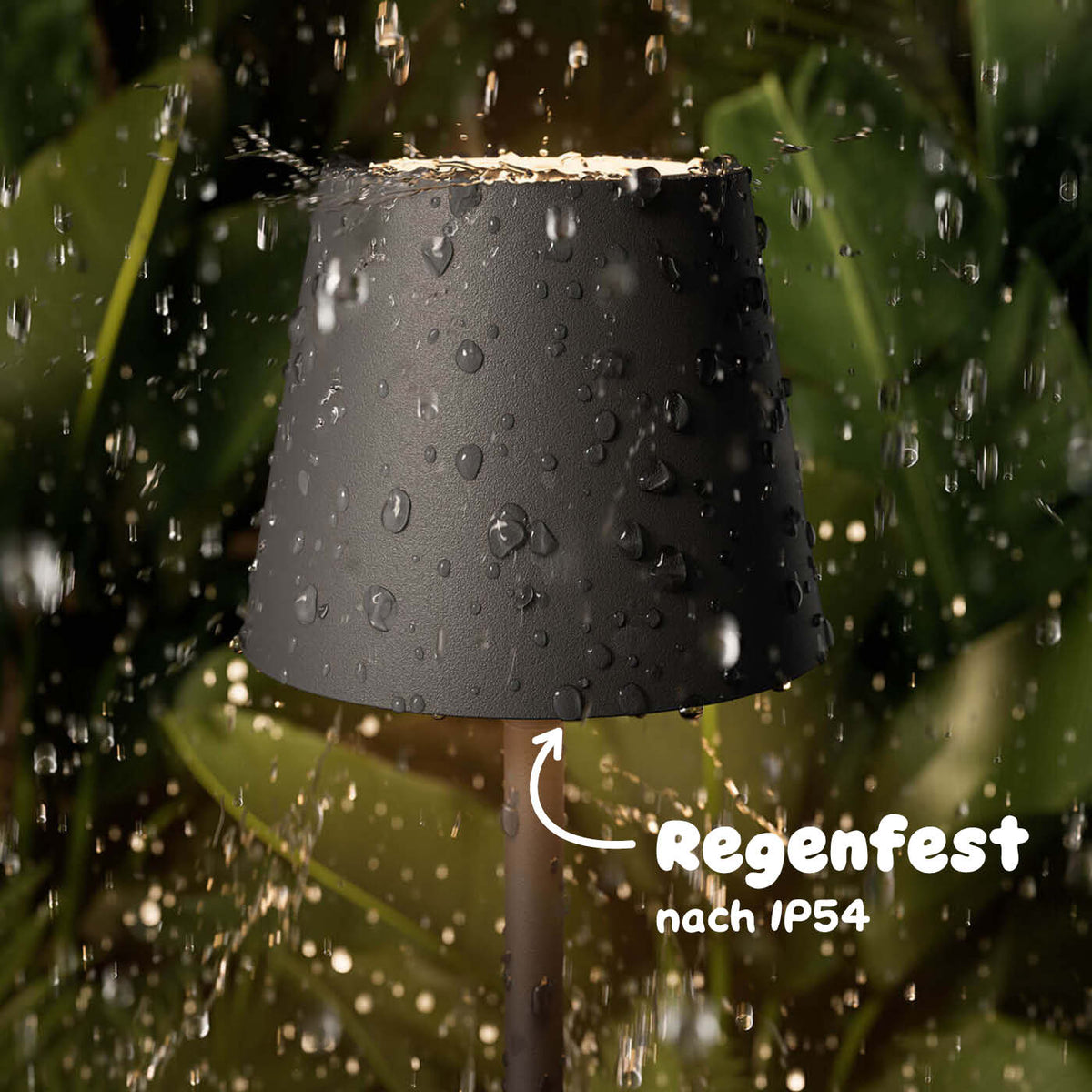 Regenfest: Sigor Nuindie pocket Akku-Leuchte #Farbe_Graphitgrau
