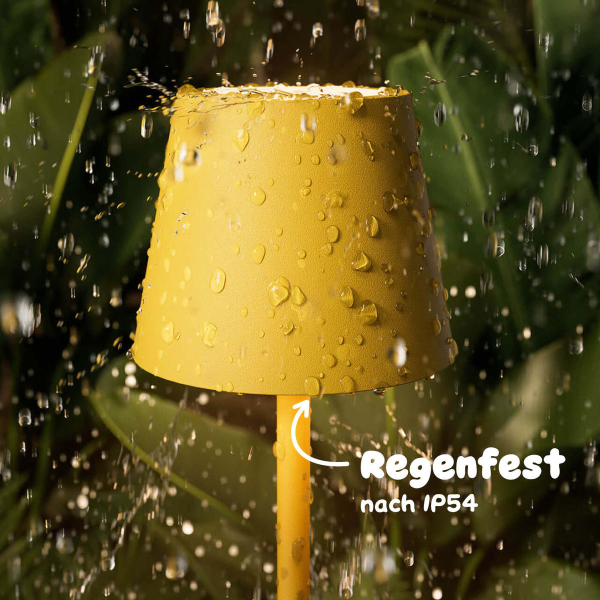 Regenfest: Sigor Nuindie pocket Akku-Leuchte in #Farbe_Sonnengelb