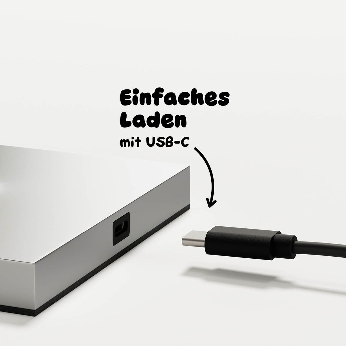 Sigor Nuindie 2.0 Akku-Tischleuchte metallic