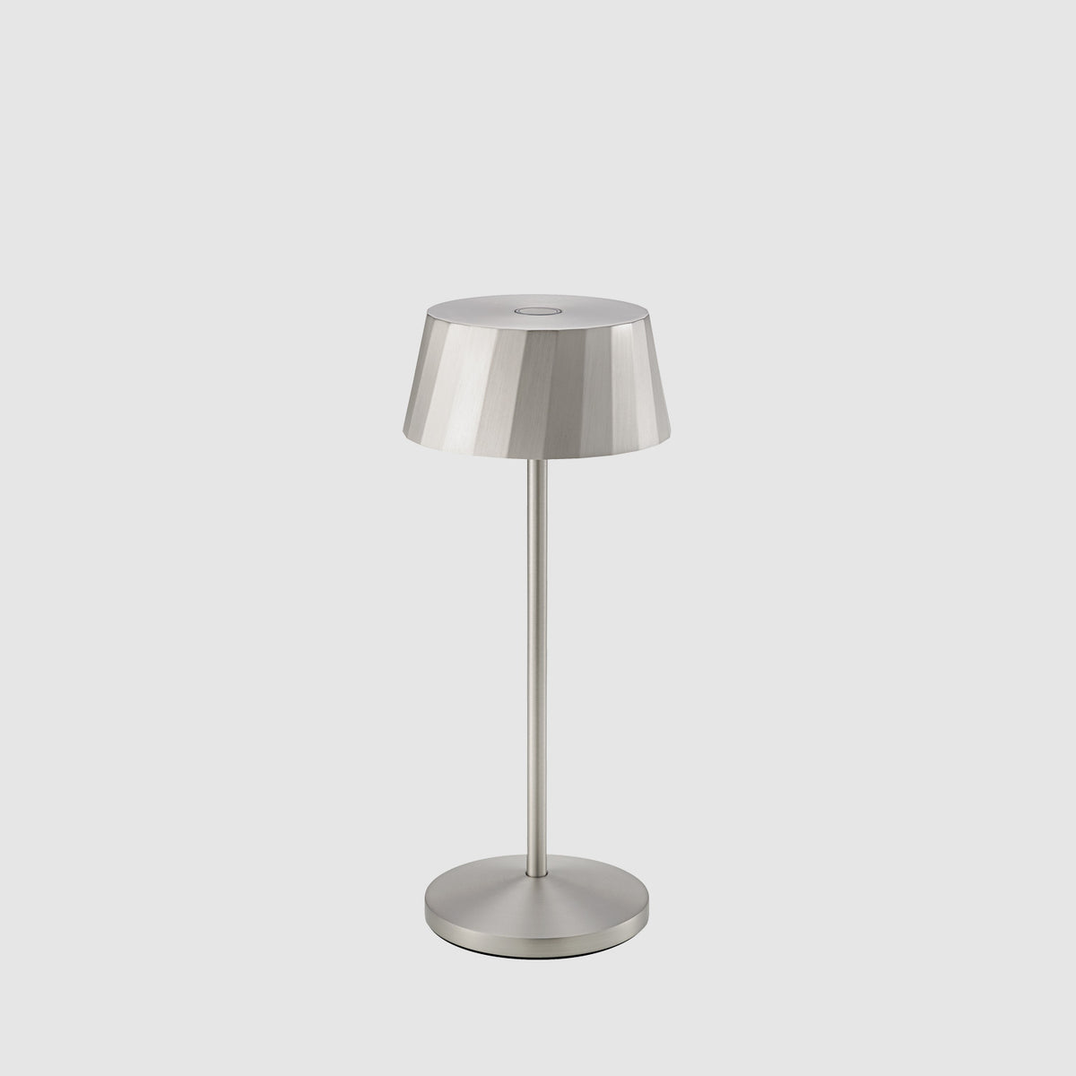 Sigor Facetta Akku-LED-Tischleuchte #Farbe_Silber