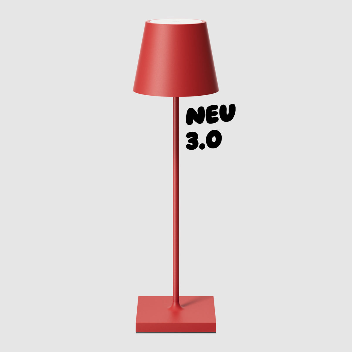 Sigor Nuindie 3.0 Akku-Tischleuchte in #Farbe_Feuerrot