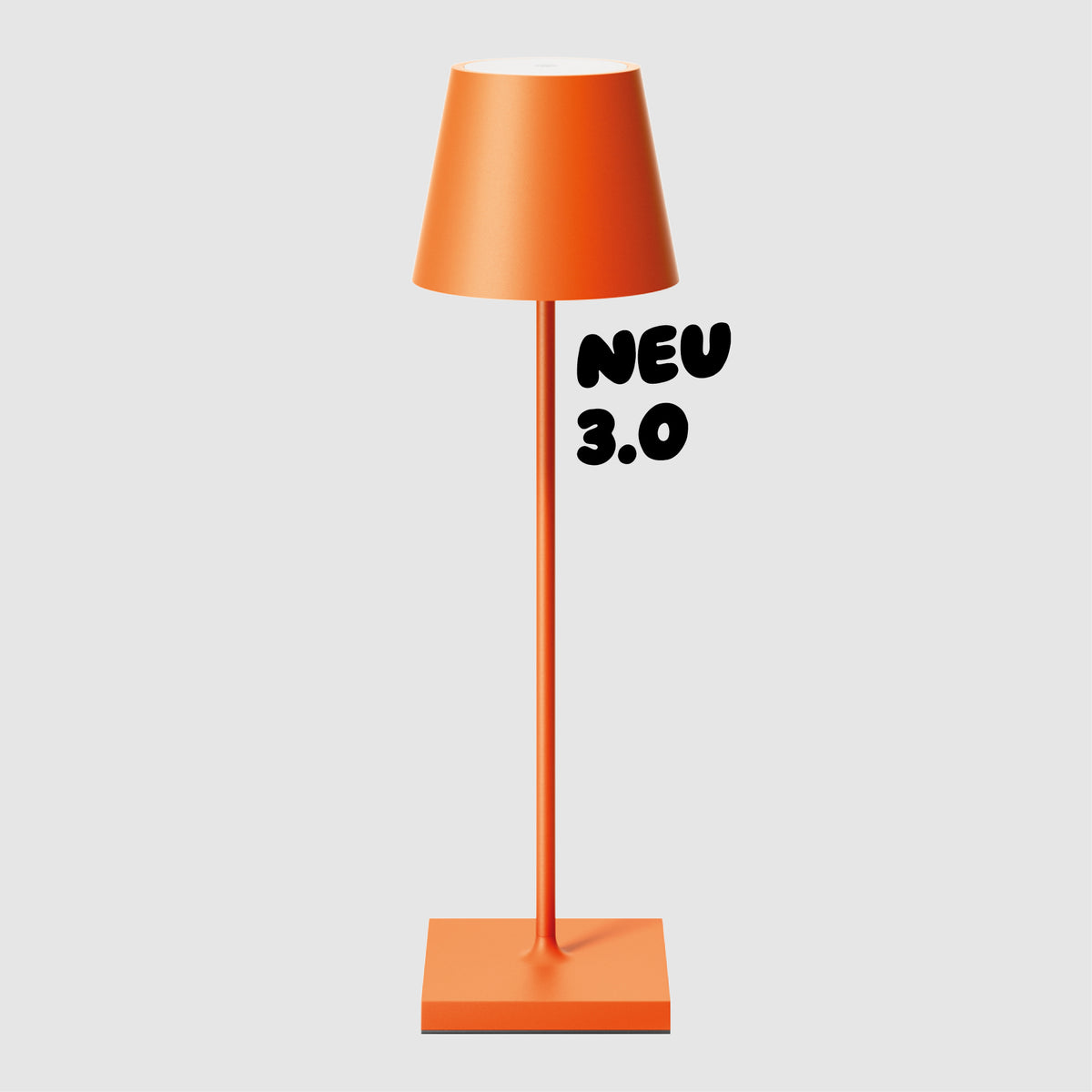 Sigor Nuindie 3.0 Akku-Tischleuchte in #Farbe_Glutorange