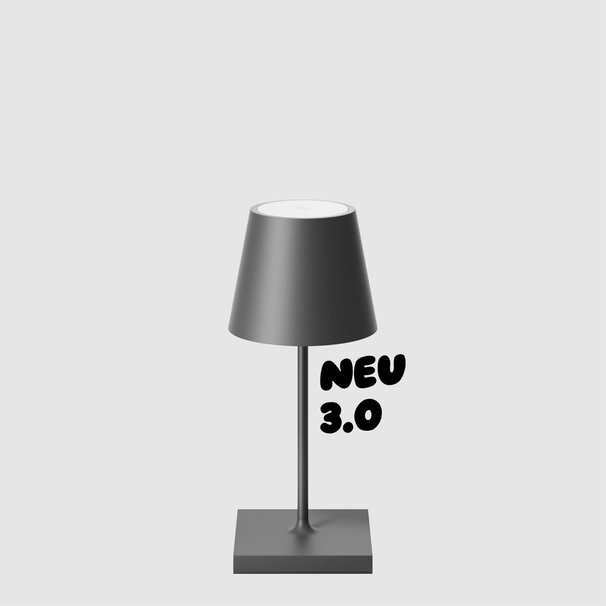 Sigor Nuindie 3.0 Mini Akku-Tischleuchte in #Farbe_Graphitgrau